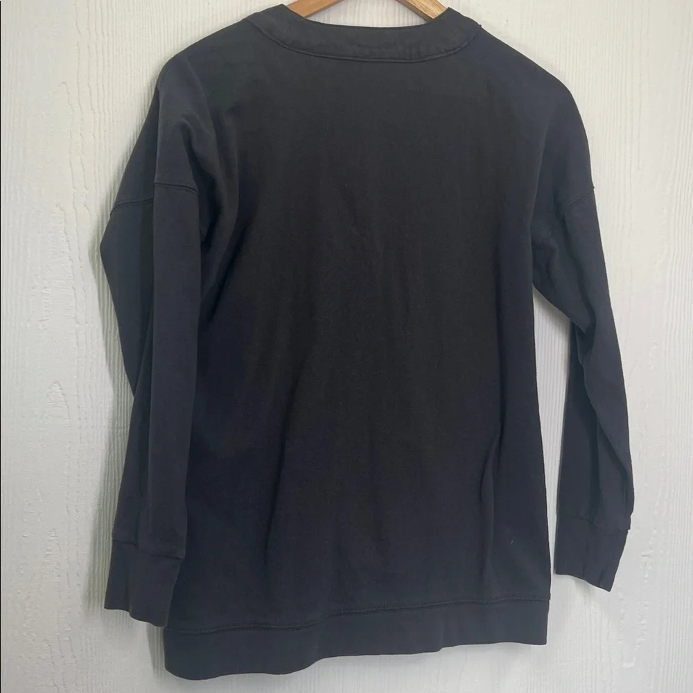 Madewell - Gun Metal Button Down 2 Pocket Lightweight Long Sleeve Cardigan SZ XS